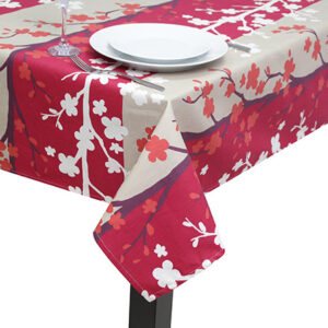 100% Cotton Floral Forest Square Tablecloth