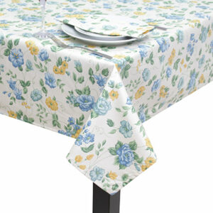 100% Cotton Summer Fields Square Tablecloth