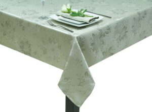 Madrid Rose Ivory Square Tablecloth