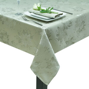 Madrid Rose Ivory Square Tablecloth