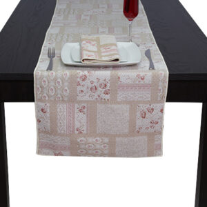 Pink Patchwork Table Runner