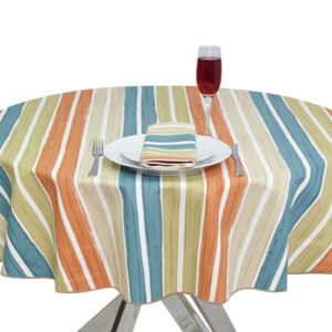 Deck Chair Round Tablecloth