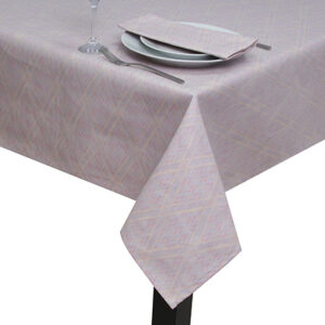 100% Cotton Pastel Diamond square tablecloth