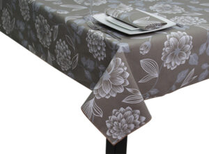 Floral Canvas Square/Rectangle Tablecloth